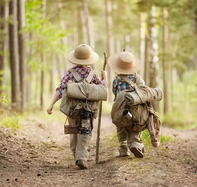 Voyager avec des enfants
